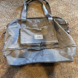 Foldie Charcoal Duffel Bag